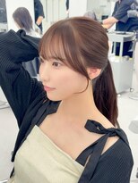 アマトウキョウ アユンチェ(AMA TOKYO×AYUNCHE)&nbsp;自然に流れる顔まわり