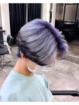 ルーツカラー/エンドカラー/デザインカラー/シルバーカラー