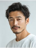 MEN’S HAIR/ハイライト/フェザーパーマ/シャドウパーマ/メンズ