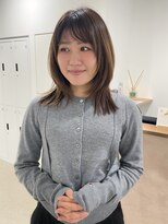 ノウハウ タニマチ(KNOWHOW tanimachi)&nbsp;ミディアムレイヤー◎流れる前髪/柔らかい印象