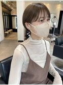 【sheta/小林】小顔コンパクトショート　オリーブベージュ