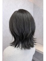 レンブラントヘアー(Lembrant HAIR) ミディアムレイヤー ブルーブラック