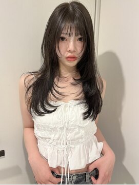 ペレ アネックス 大阪梅田茶屋町店(PELE ANNEX) イメチェン/ピンクベージュ/アンブレラカラー/前髪/梅田