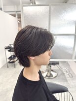 ドラマヘアー(dorama hair) ニュアンスパーマ/センターパート/センターパートウルフ