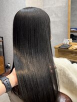 ナチュラル グロー 仙台駅前店(Natural grow)&nbsp;赤みを消したい方必見！透明感たっぷり暗髪カラー