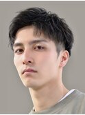 Haleニュアンスパーマスパイキーショートバーバーフェザーパーマ