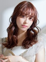 ラフィス ヘアー リーベ 京都駅前店(La fith hair liebe)&nbsp;【La fith】ルーズ巻き×キャラメルブラウン×大人可愛い