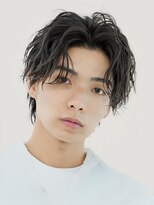 RETOUCH by fifth 銀座 ll Men's salon【10月26日NEW OPEN(予定)】&nbsp;銀座メンズパーマルーズパーマシャドウパーマセンターパート緩め