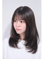 レーベル(LABEL)&nbsp;レイヤーカット×透明感グレージュ