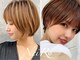NeiRo神楽坂 ショートカット 髪質改善 ハイライト ボブ レイヤー エクステ ヘアセットの写真