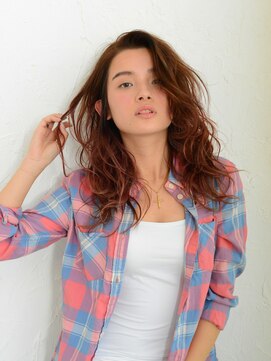 アース 熊本下通店(HAIR & MAKE EARTH) エアリー感のある愛されカール