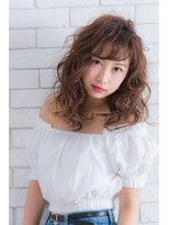 ミエル ヘア 新宿(miel hair) 【mielhair新宿】グレージュスポンテニアスセミディ♪