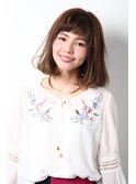 ナチュラルふわっとボブ