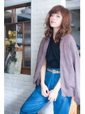 【柴田彩香】ラフなウェーブパーマスタイル☆