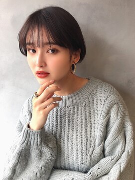 グレース(GRACE) シースルーバング×小顔ショート＊担当坂本