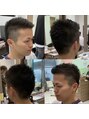 アッシュ 立川店(Ash) 男らしいソフトモヒカン風スタイルもぜひ。