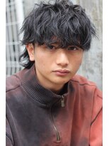 ブークル(boucle)&nbsp;襟足長めのメンズウルフヘア