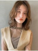 【PARK】ペールベージュ×ニュアンスボブディ