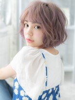 モッズヘア 越谷(mod's hair)&nbsp;インナーカラーピンクくせ毛風小顔ハイライトa越谷10代20代30代