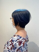 ヘアブロス 水戸店(hair BROS) ステップボーンカット/アッシュブラック/30代40代50代