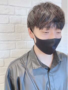 モリオフロムロンドン 松戸店(Morio from London) 【松戸 岩口】黒髪コンパクト韓国マッシュショート