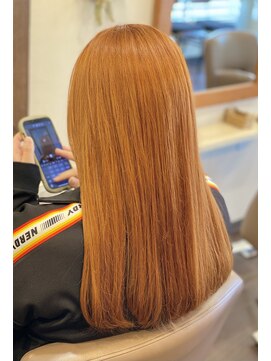 ミュウ(Private hair salon Miu) オレンジブラウン