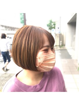 グランツヘアー(Glanz hair) ハイトーンショートボブ
