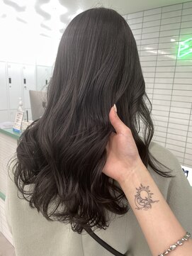 エイト 横浜店(EIGHT) ブリーチなしグレージュ