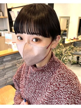 サンド クリア 横浜本店(sand clear) 切り込みマッシュショート