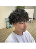 マッシュパーマ/ツイスパ/縦落ち