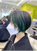 fika ショートスタイル インナーグリーン