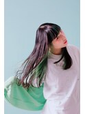 個性派インナーカラー