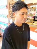 リップソウル(RIP SOUL)&nbsp;《RIP SOUL》ニュアンスパーマ 刈り上げ アップバング ショート