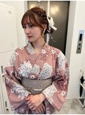 【YU_KA】浴衣ヘア/ヘアセット