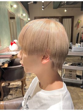 アドール(ADOR) #ダブルカラー#透明感カラー#シースルーマッシュ