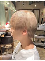 アドール(ADOR) #ダブルカラー#透明感カラー#シースルーマッシュ