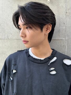 ニコ トウキョウ ヨコハマ(nico) メンズヘア/センターパート/韓国ヘア//ニュアンスパーマ