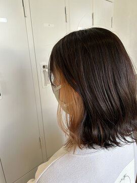 テーラヘアー 取手店(TELA HAIR) オレンジ×インナーカラー【TELA HAIR 取手】