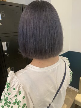 テーラヘアー 茂原店(TELA HAIR) ネイビーラベンダー【TELAHAIR茂原】
