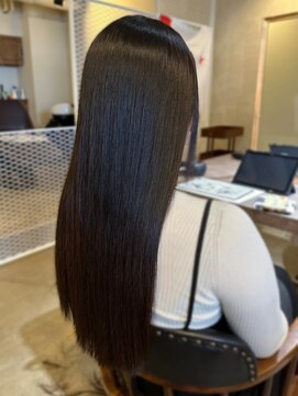 ヒース 姪浜(Heath) 縮毛矯正　髪質改善　ストレート　艶感　トリートメント　ロング