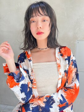 ケイト(kate) 【kate 大宮】モカグレージュ×ランダム巻きミディ