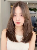 コート 表参道(Cote)&nbsp;Cote 美髪/ダークアッシュ/セミディ/シアーカラー/韓国レイヤー