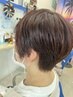 カット+リタッチグレイカラー　￥9350