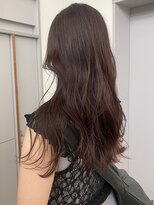 ローレンアオ(LOREN AO)&nbsp;ロング/暖色カラー/ワインレッド/艶髪/魅力倍増しカール