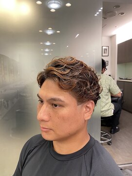 スカイシープレイス 錦糸町 波打スパイラル[錦糸町/理容室/メンズ/パーマ/フェード]