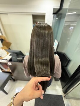 アイズ 本厚木(AIZU) 髪質改善トリートメント　カラー