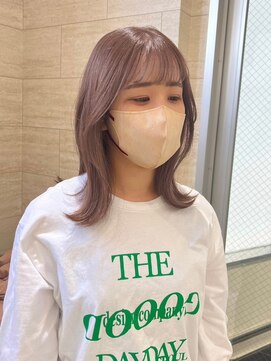 ジーナ 福岡藤崎(Zina) [Zina藤崎]髪質改善/こなれミディ/韓国ヘア/前髪/顔周り