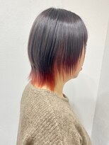 ランプ(Lamp) くびレイヤーグレーベージュニュアンスカラー白髪染め白髪ぼかし