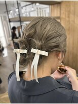 シカ 神戸三宮元町店(Cica)&nbsp;お呼ばれアレンジ 結婚式 ヘアセット ツイン 三宮