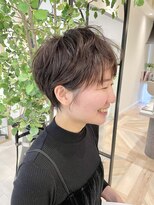 ヨール(YOL)&nbsp;大人可愛いショート/小顔/ハイライト/白髪ぼかし/30代/40代